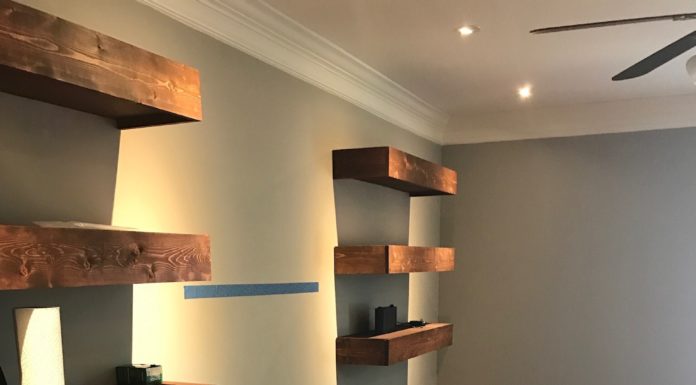 Installing Laminate Flooring – DIY Bonus Room Makeover DIY Installing Laminate Flooring | Sam's Select Surfaces Cocoa Walnut