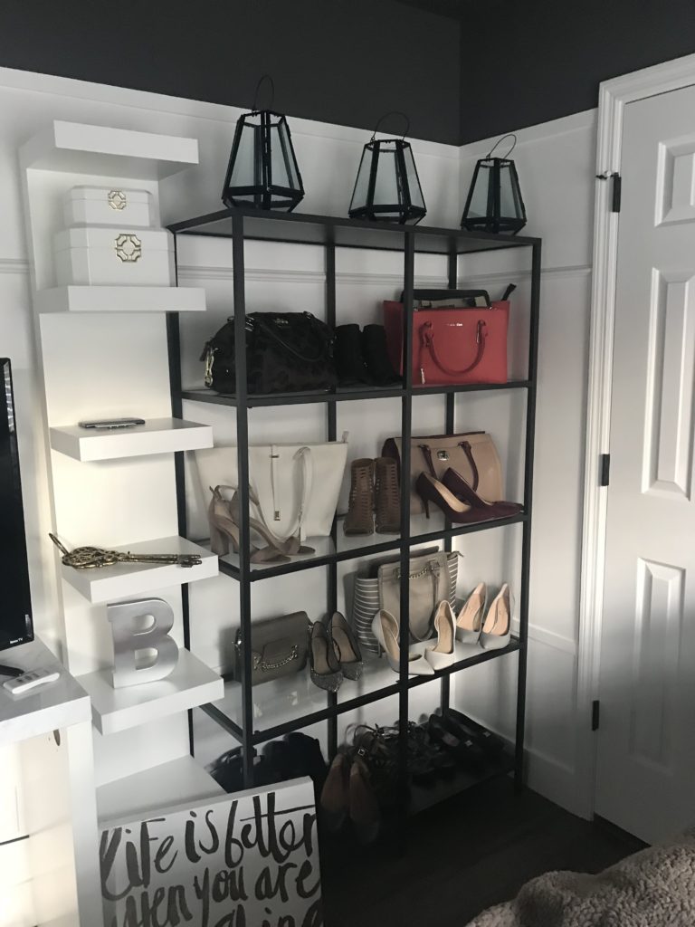 Handbag Storage & Organization, IKEA Billy Shelves & Haul