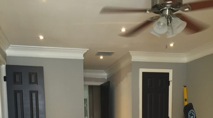 Benjamin Moore Chelsea Gray Paint – Bonus Room Makeover DIY Room Makeover | BM Chelsea Gray paint color